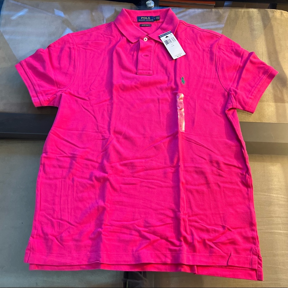 Ralph Lauren Polo Fuchsia Pink Size Large